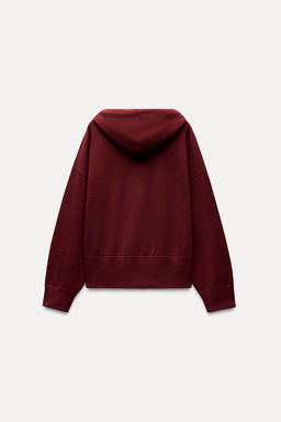 KNIT CARDIGAN WITH HOOD - Zara фото 15