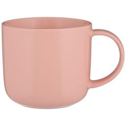 Цена за 4 шт. КРУЖКА LUSTER 440МЛ РОЗОВАЯ (МАЛ=4ШТ/КОР=24ШТ.)