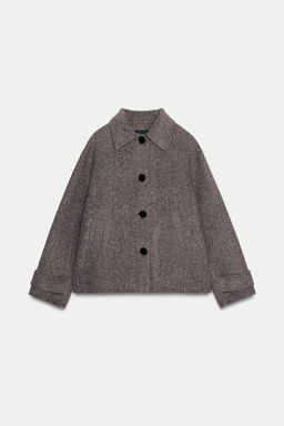SHORT WOOL COAT - Zara фото 6