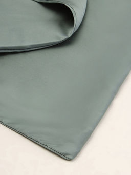 Постельное бельё евро «Этель», тенсель, оливковое