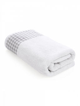 Полотенце для тела 70x130 белый махровая ткань