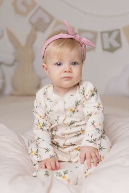 К 6025-2уп/розовый жемчуг,сказочные цветы, комбинезон