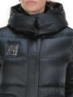 9110 DARK GREEN Пальто зимнее женское FLOWERROVE (200 гр. холлофайбера) - Fashion фото 3