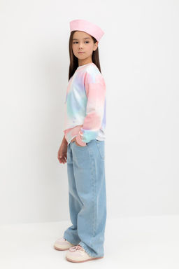 КР 302671-1/разноцветный спрей джемпер (свитшот) для дев