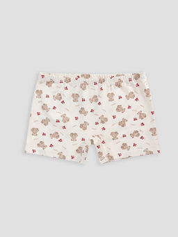 Bask?l? K?z ?ocuk Boxer