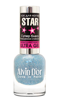 Alvin Dor Лак для ногтей STAR Супер блеск тон 6107 15мл