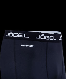 Шорты компрессионные JOGEL CAMP PerFormDRY Tight Short, черный/белый  фото 2