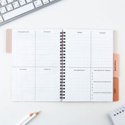 Планер с разделителями «365 дней», мягкая обложка, формат А5, 50 листов