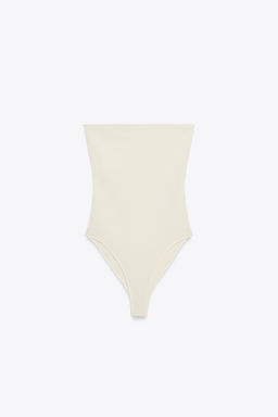 STRETCH BANDEAU BODYSUIT - Zara фото 33