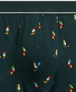 ATLANTIC 2GMH-031 Трусы шорты Check - набор 2 шт. темно-зеленый + темно-синий фото 4