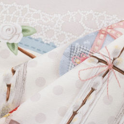 Скатерть Этель Пасхальные Тильды 180х147 см, 100% хл, саржа 190 гр/м2  фото 16