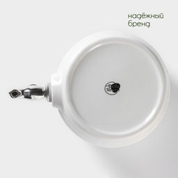 Бочонок фарфоровый с краником на деревянной подставке BellaTenero, 2.5 л, белое