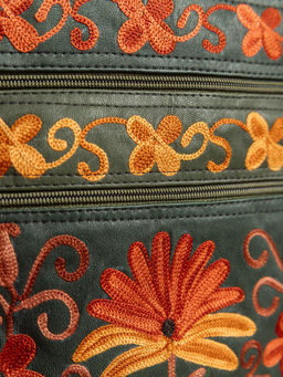 Сумка натуральная кожа через плечо №1114/9 - Ганг фото 3