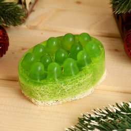 Массажное мыло с люффой Сосновый бор 100 г