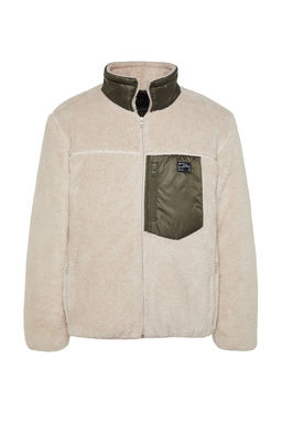 TRENDYOL MAN Siyah Regular Fit Etiket Detayl? Welsoft Pelus K?sl?k Mont TMNAW24MO00007 - Trendyolmilla фото 15