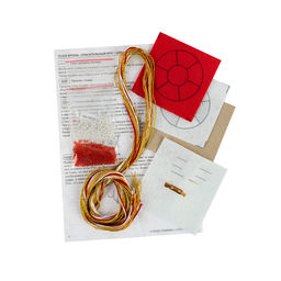 Klart набор для вышивания 10-024 Брошь. Спасательный круг 5.5 х 5.5 см