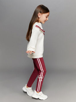 Bask?l? K?z ?ocuk Tayt 2li