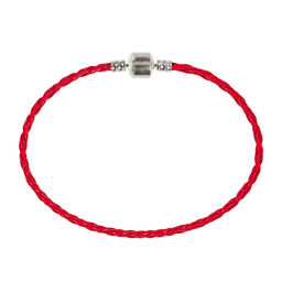 Zlatka Браслет плетеный RBL-01 21 см 5 шт СК/Распродажа №01 красный
