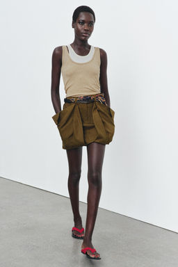 DOUBLE-LAYER STRAPPY TOP - Zara фото 2