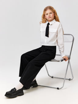 ACOOLA / Блузка детская для девочек Virta белый  фото 7