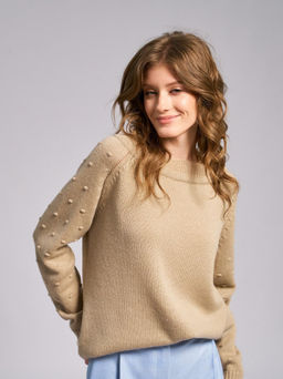 WW-2558 джемпер женский слоновая кость - Mozart фото 12