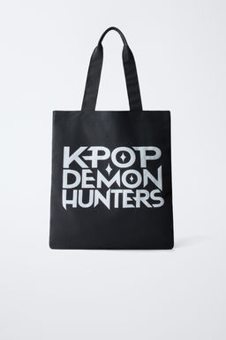 KPOP DEMON HUNTERS NETFLIX  TOTE BAG - Zara фото 5