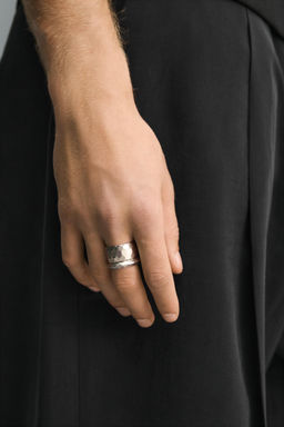 ANILLOS MET?LICOS COMBINADOS PACK 2 / Plata