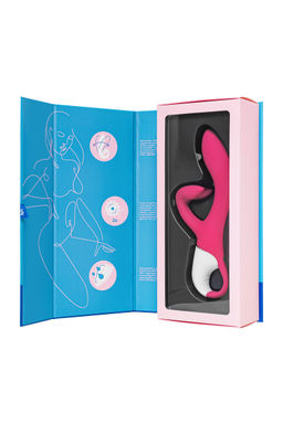 Нереалистичный вибратор Satisfyer Embrace me, силикон, красный  фото 10