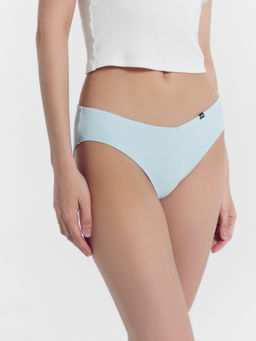 Цена за 2 штуки! Трусы женские слипы в небесно-голубом цвете небесно -голубой 412573 - Mark formelle фото 2