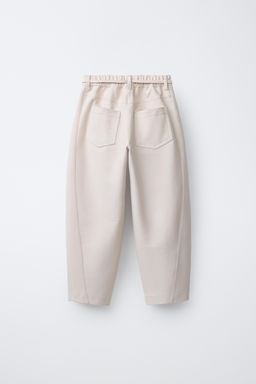 PANTAL?N BARREL CORD?N / Crudo