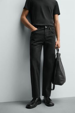 JEANS REGULAR FIT / Carb?n - Zara фото 5