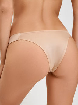 31204122238 Трусы стринги-бразилиано жен 3шт. Elyana бежевый с черным - Infinity Lingerie фото 3