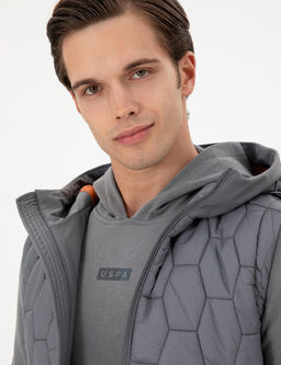 Мужской серый жилет - U.s. polo assn фото 2