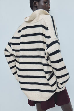 Jersey de punto fino con cuello - H&m фото 4