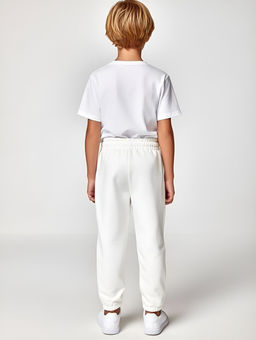 430 Брюки джоггеры детские из футера с начесом