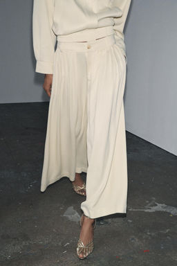 ZW COLLECTION PLEATED TROUSERS