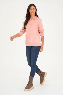 Женский пудровый свитшот - U.s. polo assn фото 4