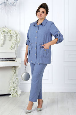 Платье Ninele 7431-Р темно-синий - Mira fashion фото 1617