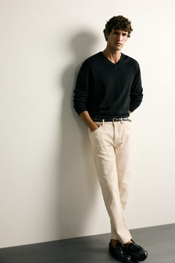 JEANS SLIM TAPERED FIT / Crudo - Zara фото 5