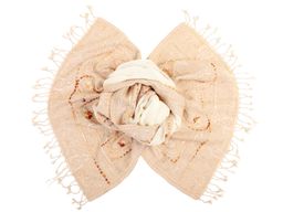 Палантин с вышивкой (шерсть 100%) № Тк903/79