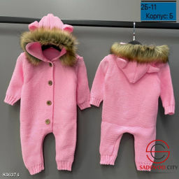 Комбинезон для девочки из шерсти - Bruno фото 2