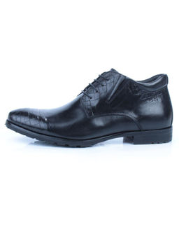 01-H9001-B75-SW3 BLACK Ботинки демисезонные мужские (натуральная кожа) размер 6UK - 40 российский