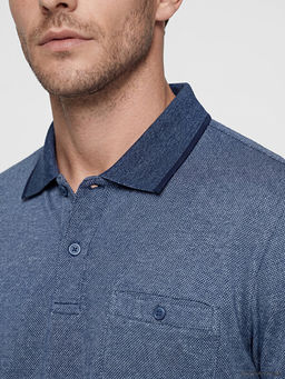 Polo Yaka Erkek Dokulu Ti??rt