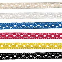 Gamma кружевная лента 16 мм HVK-38 в рулоне 22.8 м 0.5 СК/Распродажа