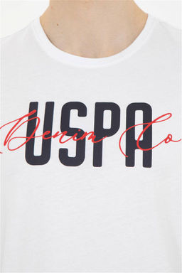 Мужская белая футболка - U.s. polo assn фото 7