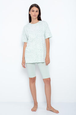 Е 40008/23/дымчатый нефрит бриджи жен