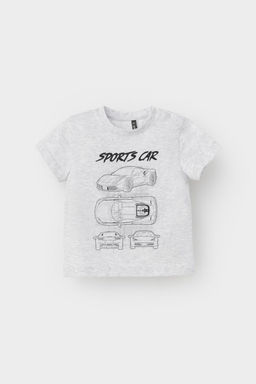 Crockid _ КР 302628/св.серый меланж к516 фуфайка д/мал яс