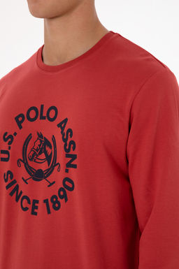 Erkek Kiremit Pijama Tak_m_ Sepette S_rpriz _ndirim - U.s. polo assn фото 7