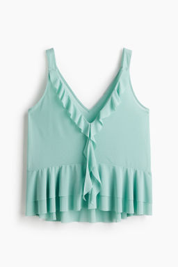 Top de tirantes con volantes decorativos - H&m фото 2