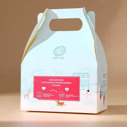 Соль для ванны URAL LAB «Волшебной зимы», 500 г, аромат малиновый пунш, Новый Год